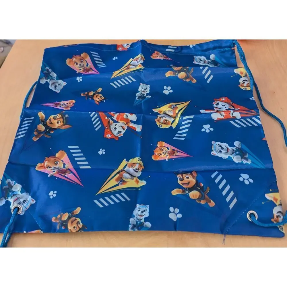 🎄Paw Patrol Zipper Pouch with Drawstring Bag